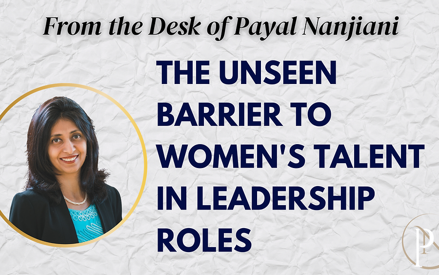 Leadership barriers for women